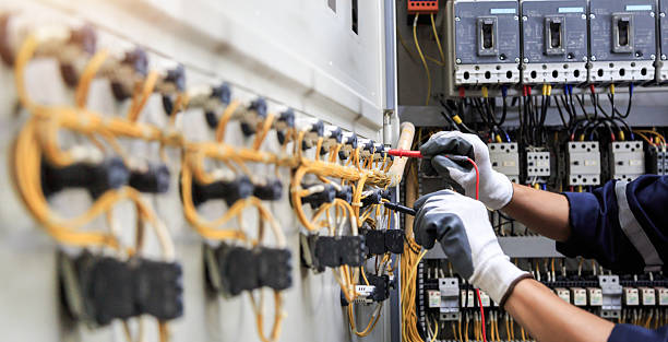 Professional Electrician technician working in Columbine, CO